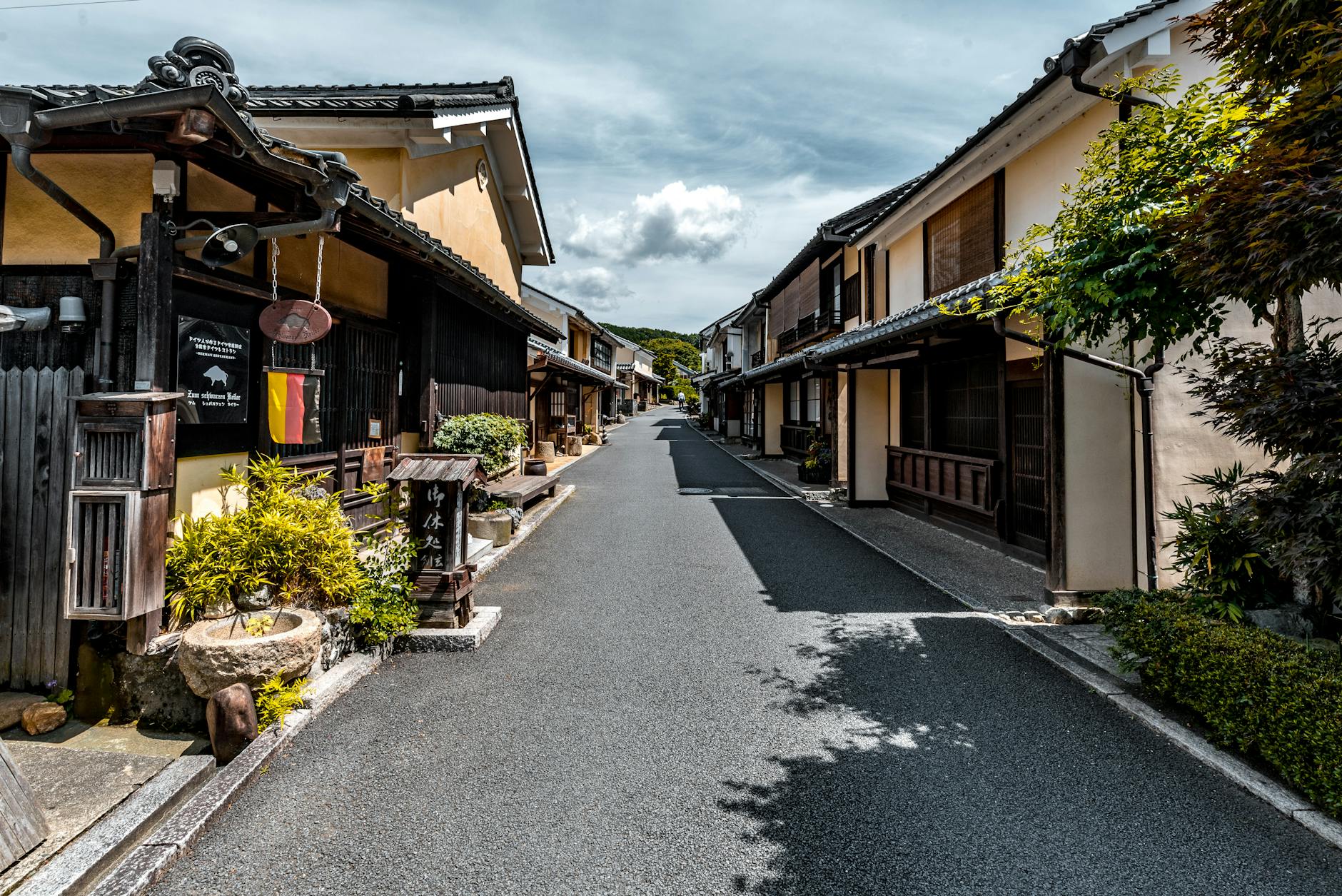 古い町並みの散策