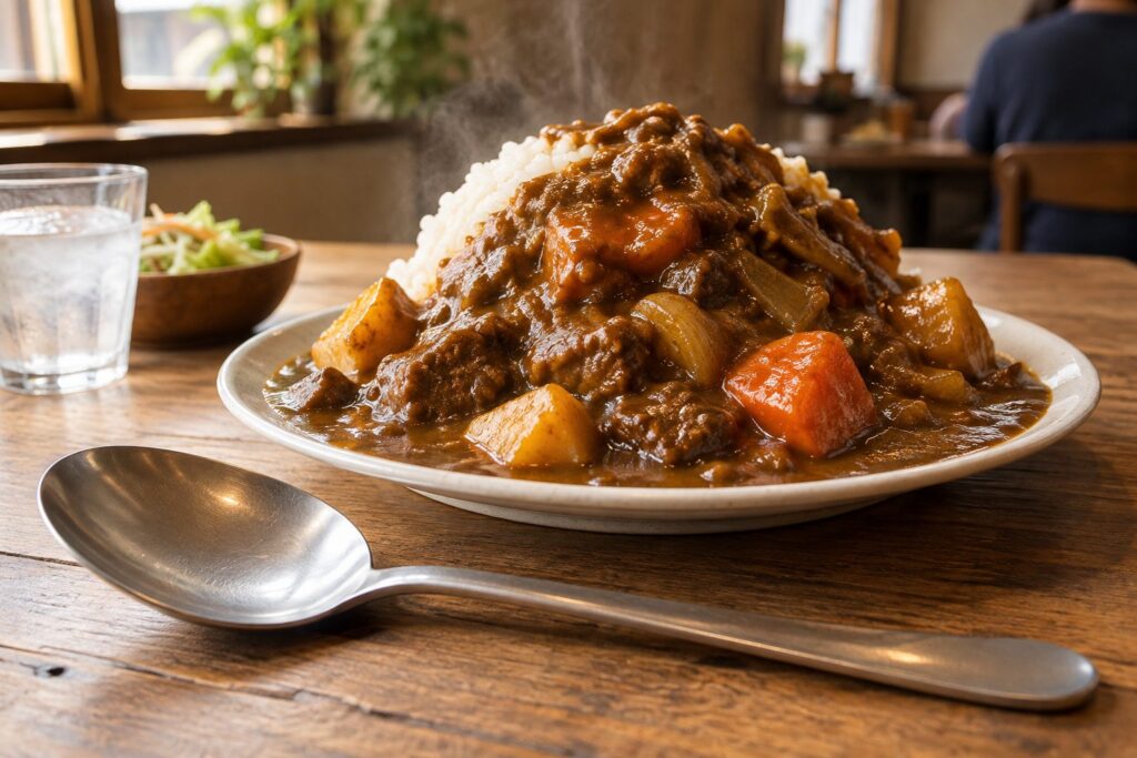 山盛りのカレーライス(イメージ)